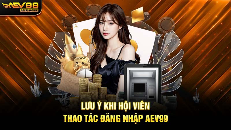 Lưu ý khi hội viên thao tác đăng nhập Aev99 Lưu ý khi hội viên thao tác đăng nhập Aev99